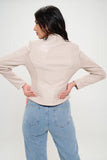 Coalition LA Zip Up Vegan Moto Jacket - Trendsi