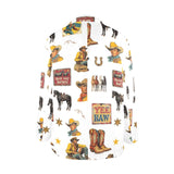 Baha Ranch Vintage Cowboy Collage Western Women's Blazer - Baha Ranch Western Wear - Flyclothing LLC