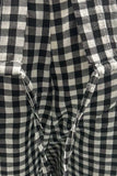 Full Size Plaid Round Neck Half Sleeve Top and Pants Set - Trendsi - Flyclothing LLC