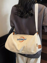 Canvas Duffel Bag with Adjustable Shoulder Strap - Trendsi - Flyclothing LLC