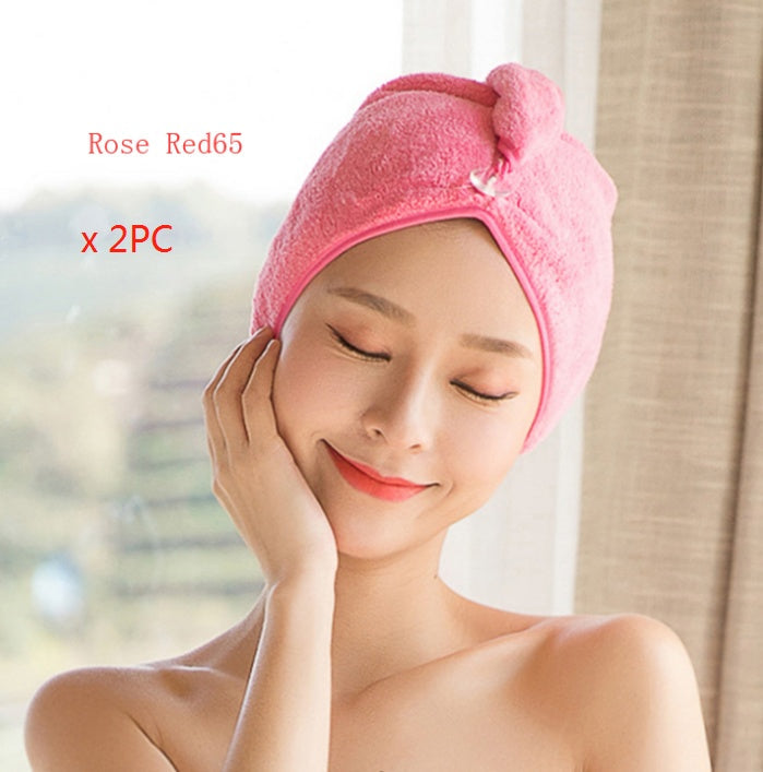 Women's Hair Dryer Cap, Absorbent Dry Hair Towel - My Store - Flyclothing LLC
