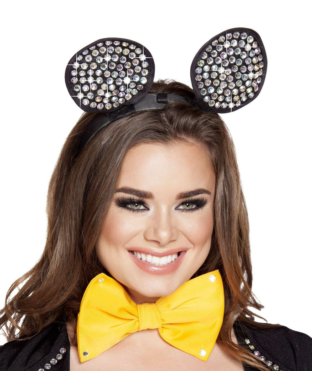 Roma Costume Rhinestone Mouse Ears - Roma Costume - Flyclothing LLC