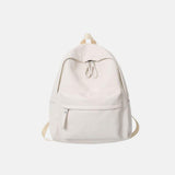 PU Leather Zip Backpack Bag - Trendsi - Flyclothing LLC