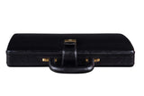 Leather Executive Men's Leather Attache Briefcase - Black - Classy Leather Bags - Flyclothing LLC