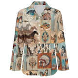 Baha Ranch Bohemian Dreams Cowgirl Button Up Blouse