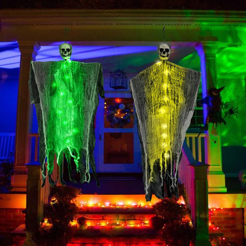 Halloween Decorations Horror Hanging Ghost Skull Skeleton Prop Perfect For Home Outdoor Yard Party Supplies Festival Decorations - My Store - Flyclothing LLC