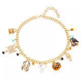 Halloween Charm Necklace with Festive Pendant Collection - Trendsi - Flyclothing LLC