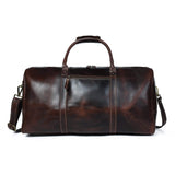 The Buffalo Traveller- Walnut - Classy Leather Bags - Flyclothing LLC