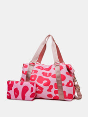 Oxford Cloth Leopard 2-Piece Bag Set - Trendsi
