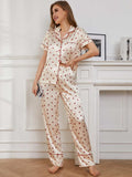Contrast Piping Pocketed Top and Pants Lounge Set - Trendsi - Flyclothing LLC