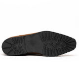46-210-CGN GIANNA Suede Chelsea Boot, Cognac - Zelli Italia - Flyclothing LLC