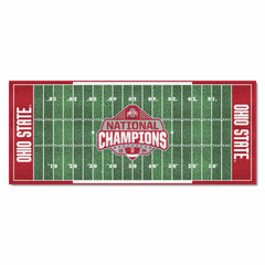 Official Ohio State 2024 National Champions Logo 30"x72" Football Field Runner - Ohio State