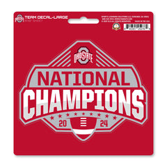 Official Ohio State 2024 National Champions Logo 8” x 8” Large Decal - Ohio State