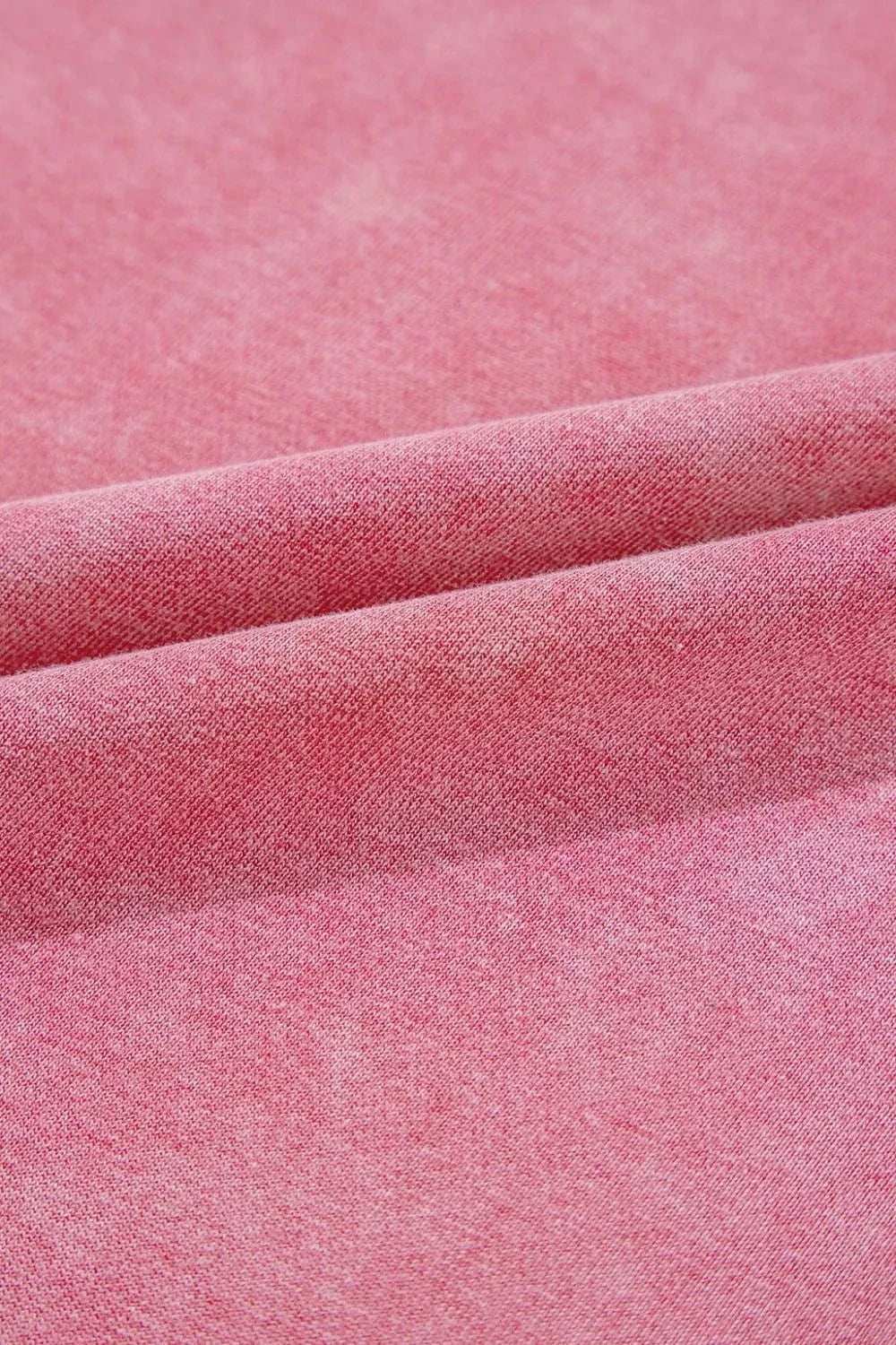 Mineral Wash Raw Edge Ruffle Mini Dress - Trendsi - Flyclothing LLC