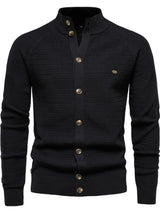 Men's Button Down Long Sleeve Cardigan - Trendsi - Flyclothing LLC