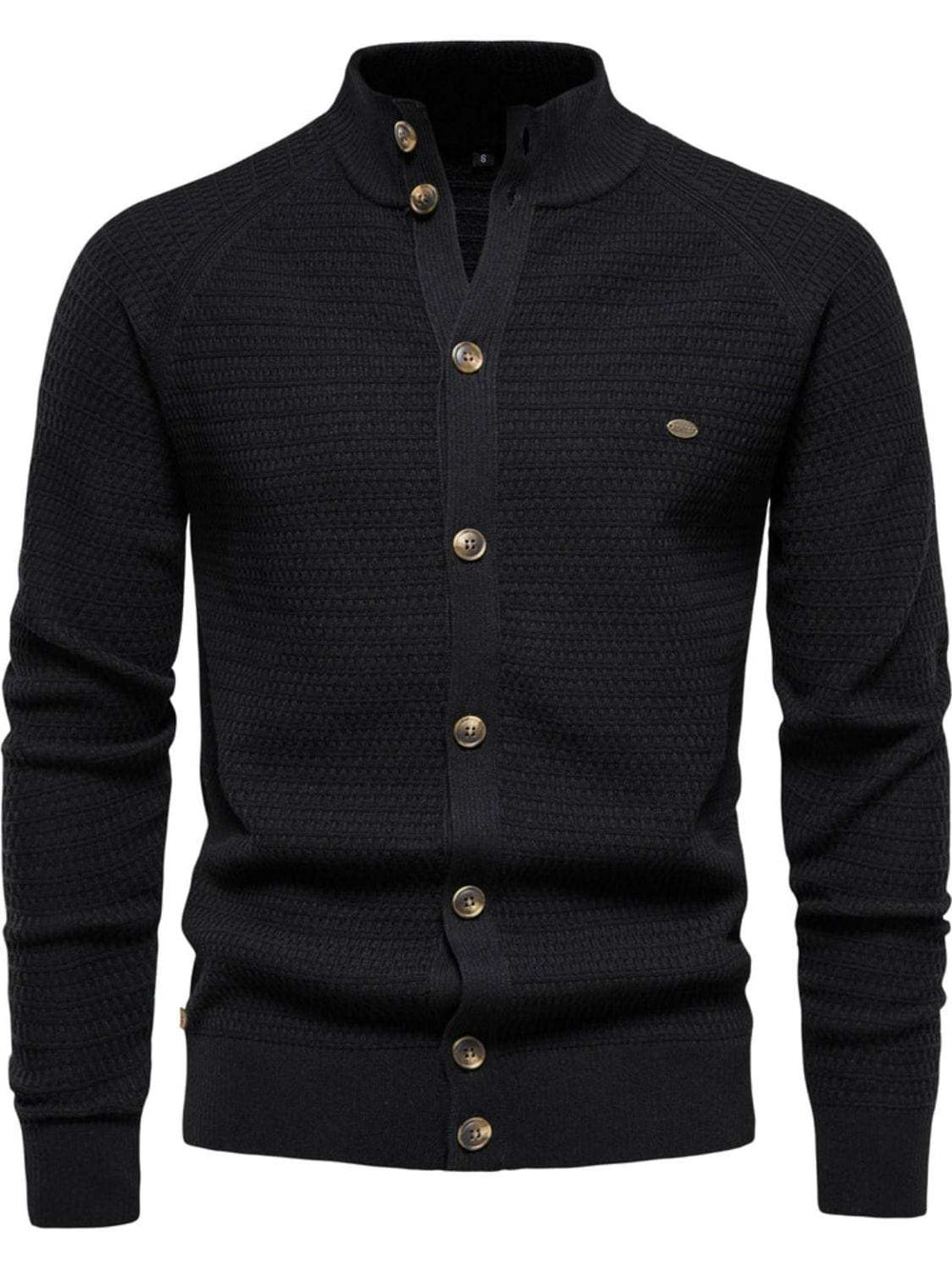 Men's Button Down Long Sleeve Cardigan - Trendsi - Flyclothing LLC