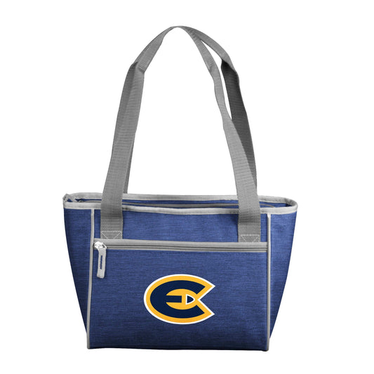 Wisconsin - Eau Claire Crosshatch 16 Can Cooler Tote - Logo Brands - Flyclothing LLC