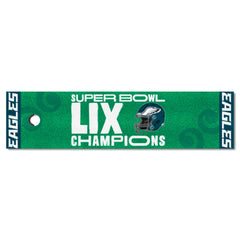 Philadelphia Eagles Super Bowl LIX Champions Putting Green Mat