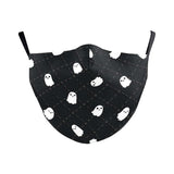 Digital Printing Halloween Skull Pumpkin Creative Design Double-layer Dustproof Mask - My Store - Flyclothing LLC