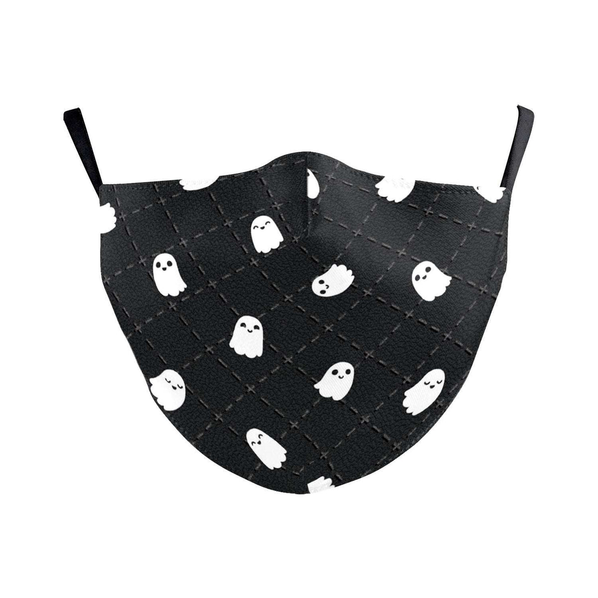 Digital Printing Halloween Skull Pumpkin Creative Design Double-layer Dustproof Mask - My Store - Flyclothing LLC