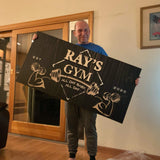 Gym Sign IV - Tailored Canvases - Flyclothing LLC