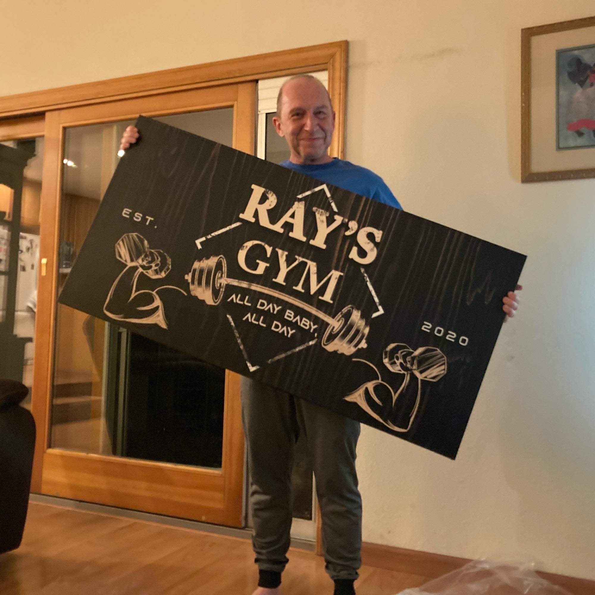 Gym Sign IV - Tailored Canvases - Flyclothing LLC