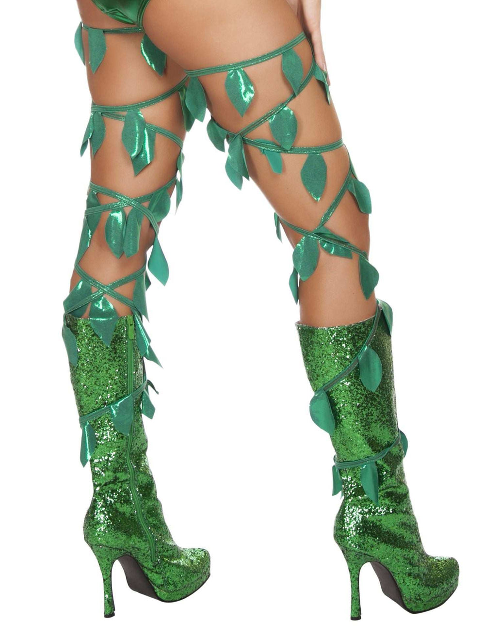 Roma Costume Green Leaf Thigh Wraps - Roma Costume - Flyclothing LLC