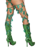 Roma Costume Green Leaf Thigh Wraps - Roma Costume - Flyclothing LLC