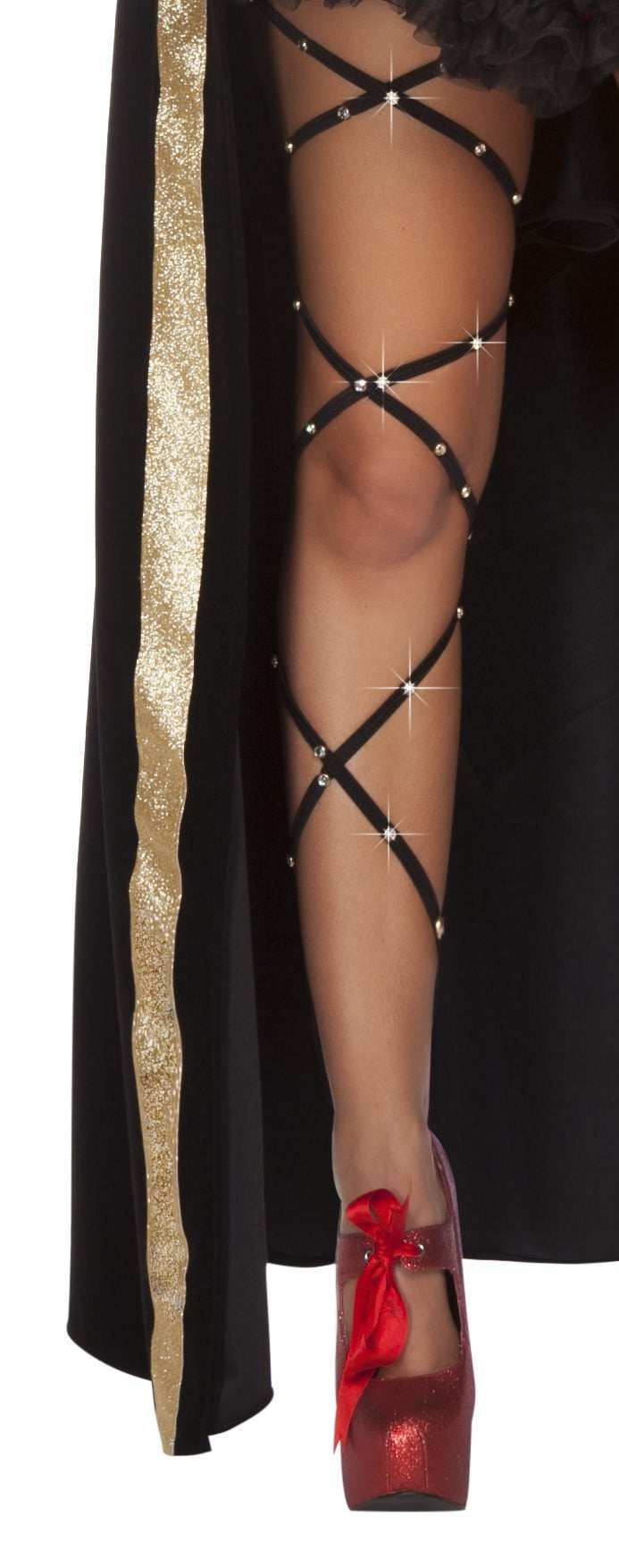 Roma Costume Rhinestone Thigh Wrap - Roma Costume - Flyclothing LLC