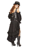 Roma Costume 4647 6pc Sexy Steampunk Maiden - Roma Costume