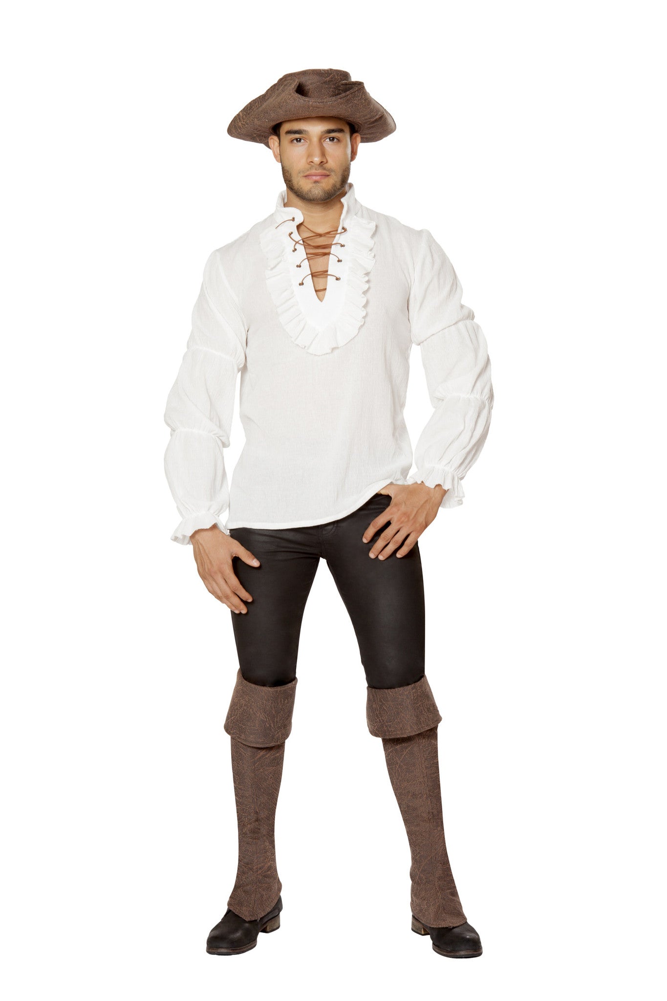 Roma Costume Pirate Shirt for Men Costume 4651 - Roma Costume - Flyclothing LLC