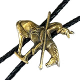 Rockmount Ranch Wear Brass End of Trail Western Bolo Tie - Rockmount Clothing - Flyclothing LLC