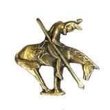 Rockmount Ranch Wear Brass End of Trail Western Bolo Tie - Rockmount Clothing - Flyclothing LLC