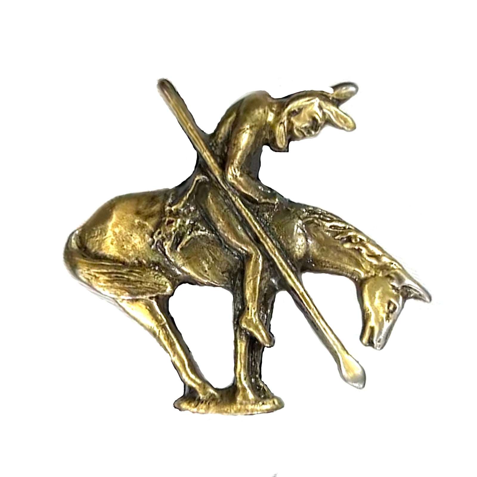 Rockmount Ranch Wear Brass End of Trail Western Bolo Tie - Rockmount Clothing - Flyclothing LLC