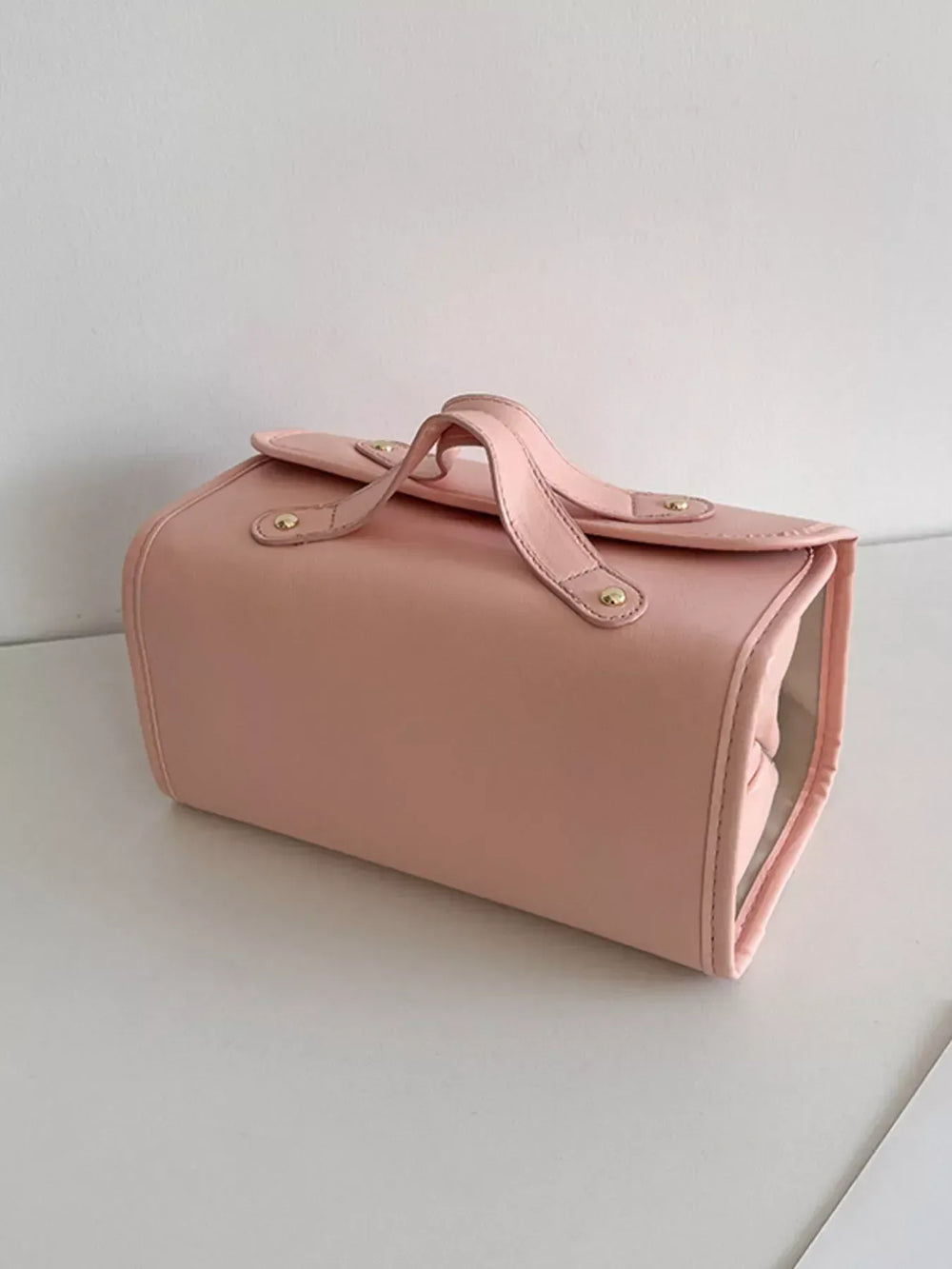 Top Handle Makeup Bag - Trendsi - Flyclothing LLC