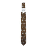 Rockmount Ranch Wear Roper & Brands Brown Western Silk Tie - Rockmount Clothing - Flyclothing LLC