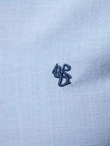 Men's Full Size Button Down Embroidered Shirt Plus Size - Trendsi - Flyclothing LLC