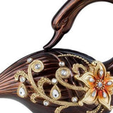 10" Bronze And Gold Polyresin Dove Statue Sculpture - Homeroots - Flyclothing LLC