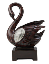 17" Marbleized Cherry Brown Dove Figurine Sculpture - Homeroots - Flyclothing LLC