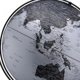 21" Black And Silver Modern Polyresin Globe - Homeroots - Flyclothing LLC
