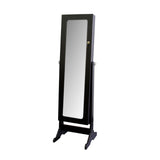 Brown Rectangle Cheval Standing Mirror - Homeroots