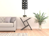 33" Black Metal Novelty Black and White Drum Shade - Homeroots - Flyclothing LLC