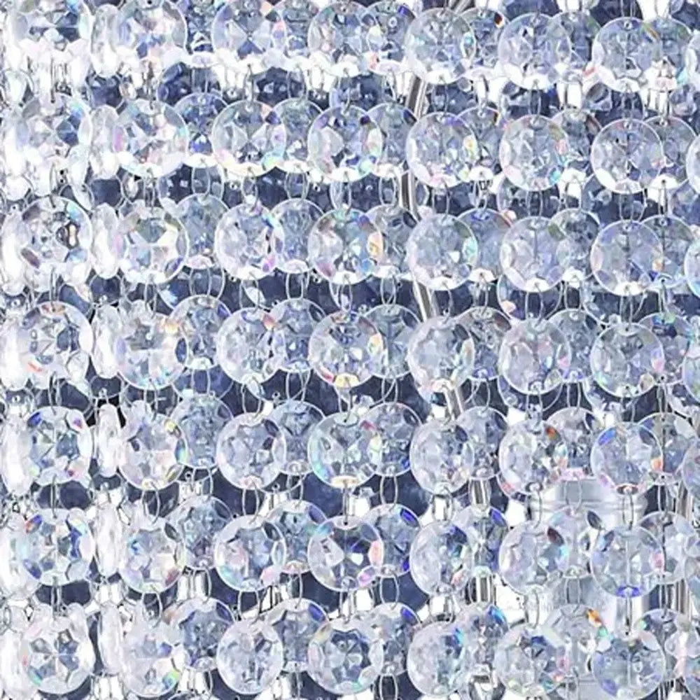 Bling Glam Faux Crystal Rectangular Table Lamp - Homeroots - Flyclothing LLC