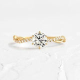 925 Sterling Silver Inlaid Zircon Ring - Trendsi