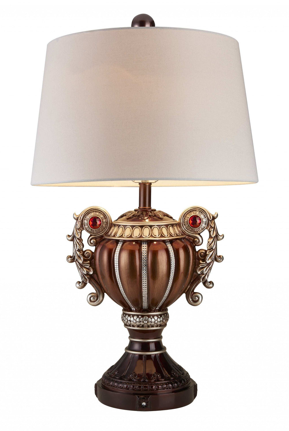 Tall Bronze Urn Shaped Table Lamp - Homeroots - Flyclothing LLC