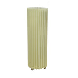 17" Off-White Metal Bedside Table Lamp With Off-White Shade - Homeroots - Flyclothing LLC