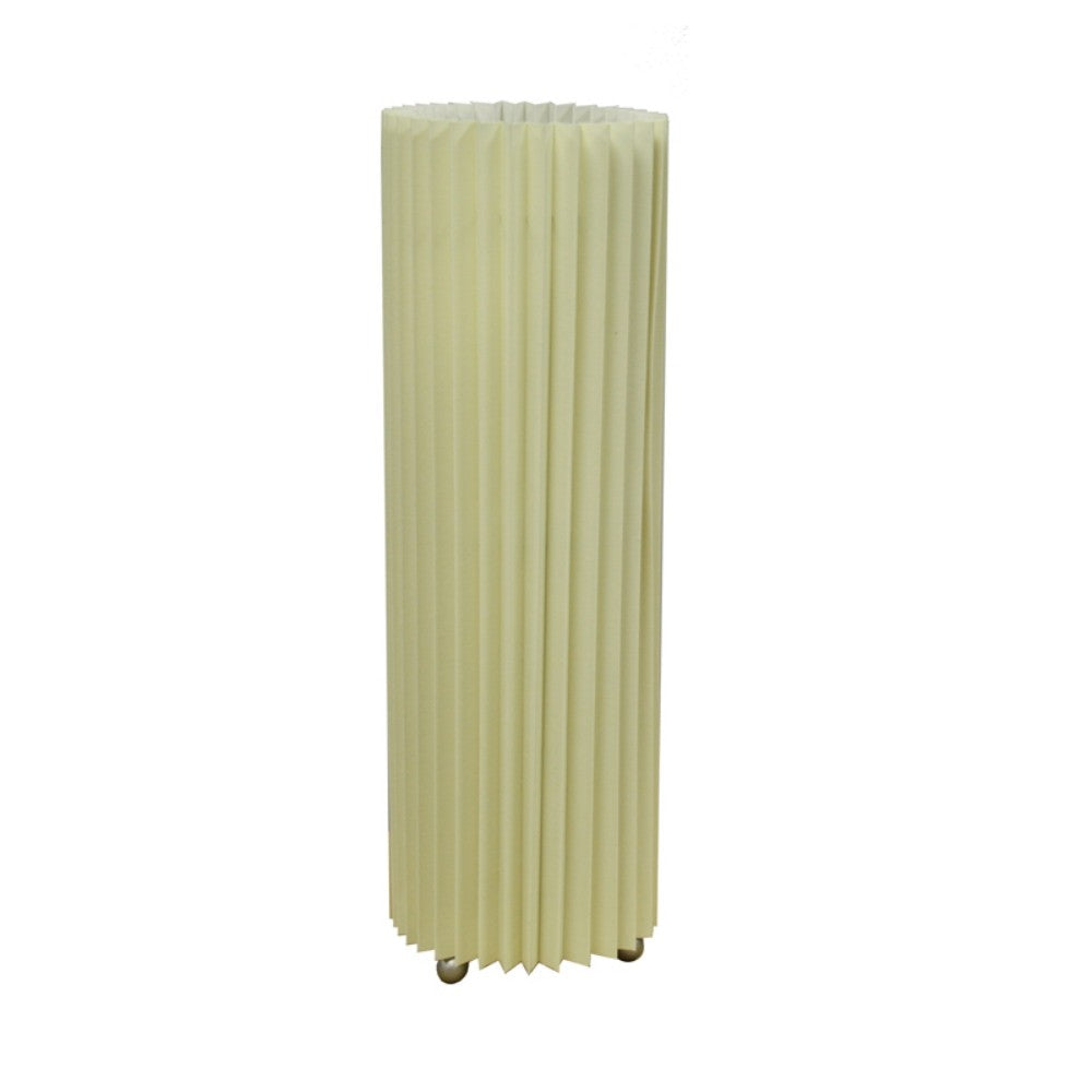 17" Off-White Metal Bedside Table Lamp With Off-White Shade - Homeroots - Flyclothing LLC