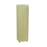 17" Off-White Metal Bedside Table Lamp With Off-White Shade - Homeroots