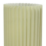 17" Off-White Metal Bedside Table Lamp With Off-White Shade - Homeroots - Flyclothing LLC