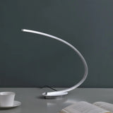 16" Silver Metal Desk Led Table Lamp - Homeroots - Flyclothing LLC